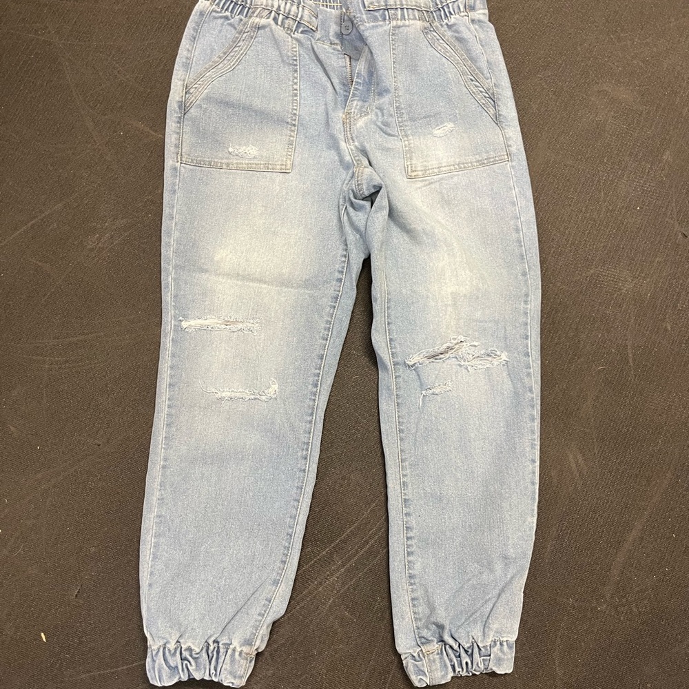Madeline Light Blue Casual Joggers